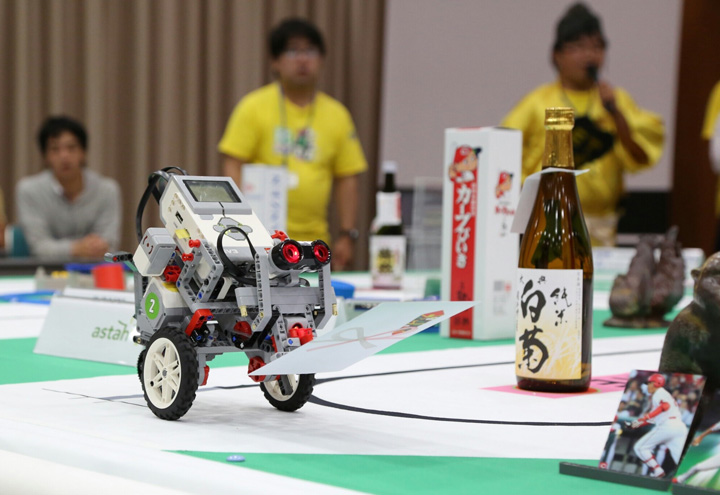 疾走するロボット（中四国地区大会にて）